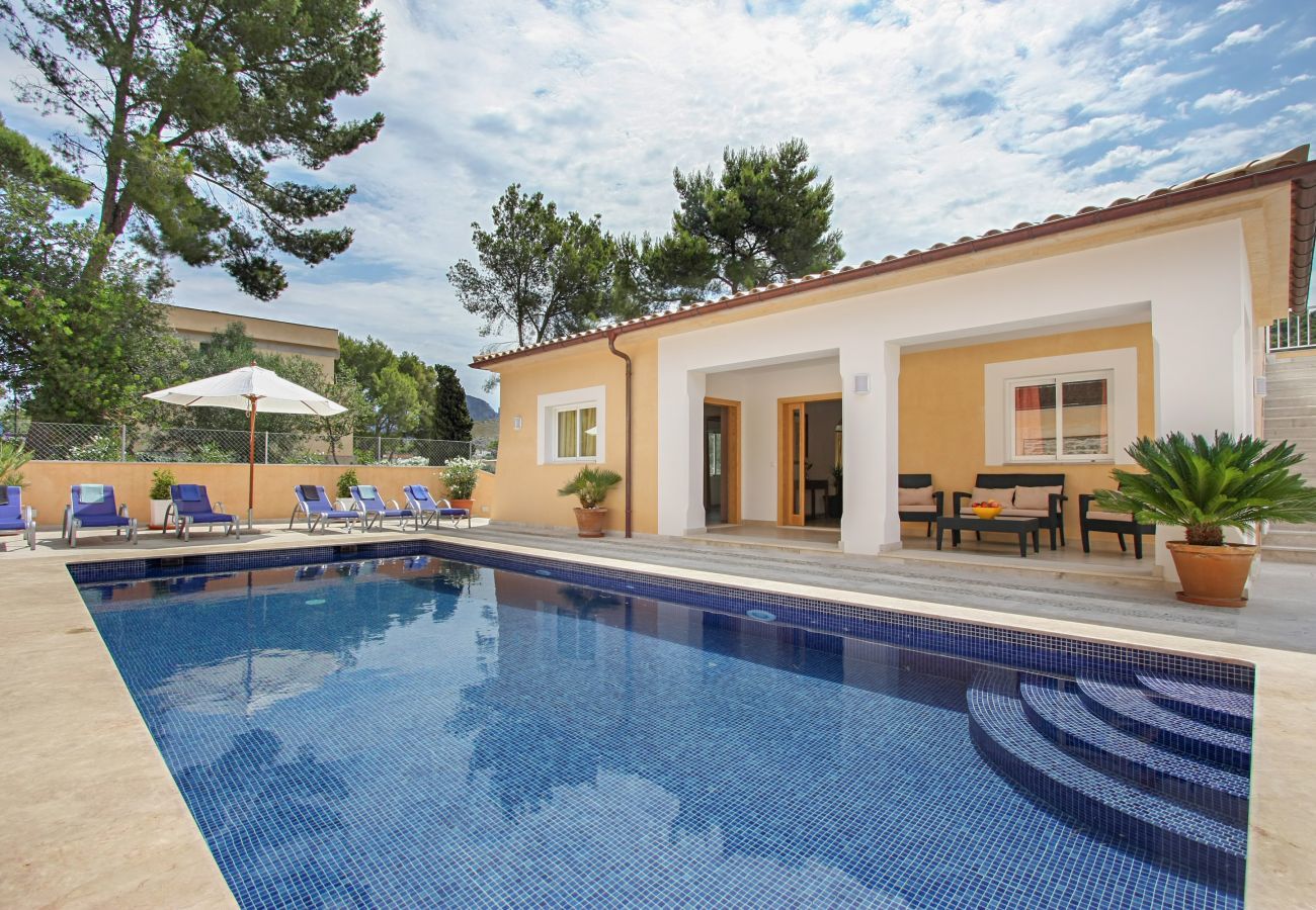 Ferienhaus in Cala San Vicente - Merila, Villa 5StarsHome Mallorca