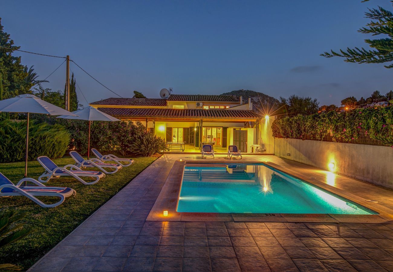 Ferienhaus in Pollensa / Pollença - Llobiman, Villa-Finca 5StarsHome Mallorca