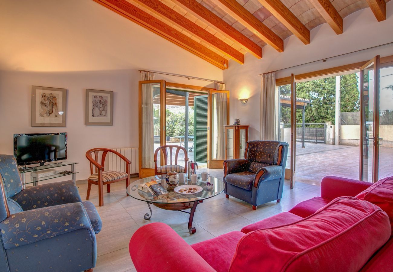 Ferienhaus in Pollensa / Pollença - Llobiman, Villa-Finca 5StarsHome Mallorca